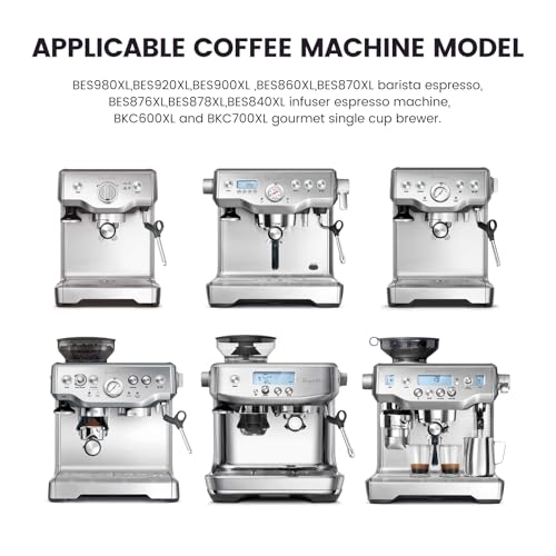 Possiave 12-Pack Charcoal Water Filters Compatible with Breville BWF100 Machines, Breville Espresso Machine Water Filter Replacement