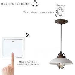 acegoo Wireless Lights Switch Kit, No Battery No