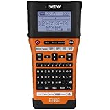 Brother P-Touch-E550W Hand-Held Labeler (UX0987),Black/orange