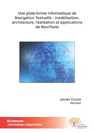 Une  plate-forme informatique de navigation textuelle