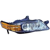 AUTOHALO HID Headlight for Acura TL 2004 2005, Passenger Side | with HID Usa | 33101-SEP-A02 | AC2519109 | Housing Only