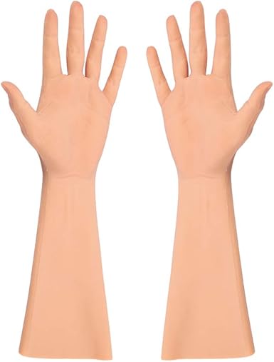 Realistic Silicone Gloves Soft Fake 