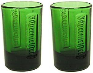 Jagermeister Shot Glass Green 2PK 