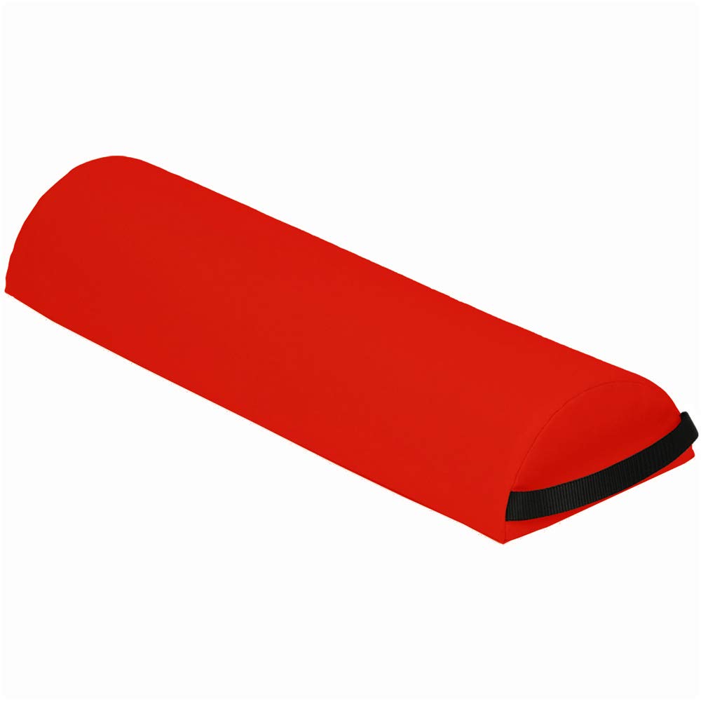 6" Diameter Deluxe Oversized Massage Table 25" Half Bolster - Clay : Beauty