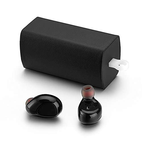 Wireless Bluetooth Earbuds, DEYIMEI Mini Bluetooth Wireless In- Ear headphones with Stereo Sound, Mic, Noise Cancelling for iPhone Android and Other Smart Cellphones