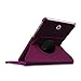 Fintie Rotating Case for Samsung Galaxy Tab A 8.0 (2015 Old Model), Premium PU Leather 360 Degree Swivel Stand Cover Auto Sleep/Wake for Galaxy Tab A 8.0 SM-T350/P350 2015, Purple