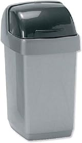 Addis 510504 10L Roll Top Bin Metallic Kitchen Under-Work Top