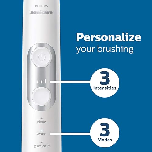 Philips Sonicare HX8911/02 HealthyWhite+ Rechargeable Electric Toothbrush, White
