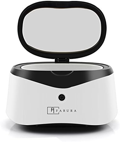 Fabura 600ml Professional Ultrasonic Polishing Jewelry Cleaner Machine for Cleaning Eyeglasses, Rings,Earrings,Necklaces,Combs,Dentures, Coins,Tools,Parts,Instruments