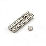 Small Multi-Use Craft & Refrigerator Magnets - Round Disc - 6MM x 3MM - Approximately 1/4