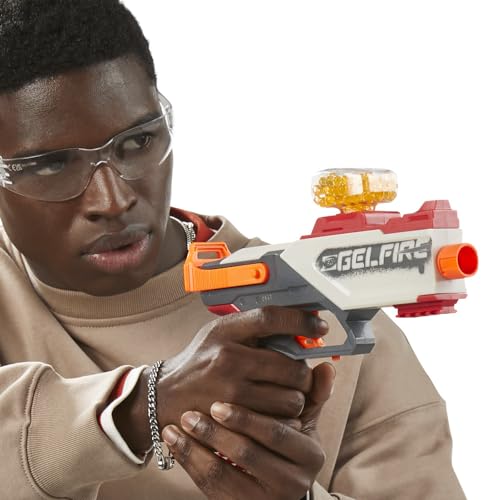 Nerf Pro Gelfire Legion Spring Action Blaster, 5000 Gelfire Rounds, 130 Round Hopper, Protective Eyewear, Slam Fire, Ages 14 & Up 4