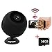ENJI Spy Hidden Wifi Cop Camera – Wireless Full HD Video & Night Vision Home & Office Monitoring Cam Motion Detection Looping Remote View Phone and PC