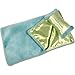 Sophia's Doll Bedding 2 Pc. Turquoise Satin Doll Bedding Set Fits 18