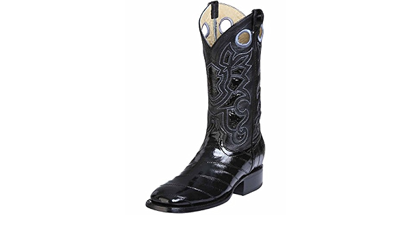 Amazon.com: Bota Vaquera Exotico/A ID 33015 el general (ser) Piel Anguila  Negro, negro : Ropa, Zapatos y Joyería