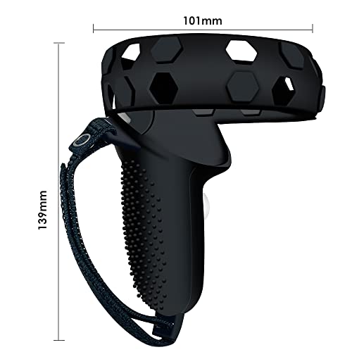 JYMEGOVR for Oculus Quest Controller Silicone Cover, Protective
