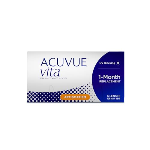 ACUVUE® VITA™ for ASTIGMATISM - Reemplazo Mensual - proteccion UV - 6 lentes