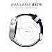 Gear S3 Watch Band, MoKo Fine Woven Nylon Adjustable Replacement Band Sport Strap for Samsung Gear S3 Frontier / S3 Classic / Moto 360 2nd Gen 46mm Smart Watch, Blue & White