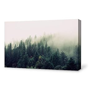 Canvas Wall Art for Living Room,Bedroom Home Artwork Paintings Forest Theme Ready to Hang - 12x18 inches