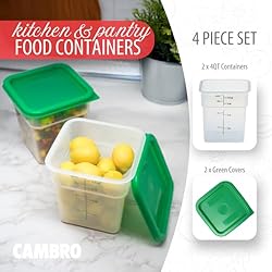 Cambro Food Storage Container with Lid