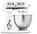 Treble Clef and Piano Keys - Vinyl Decal Set for Kitchen Mixers - Vinyl Decal Set for Kitchen Mixers - Vinyl Decal Set for Kitchen Mixers - Purple
