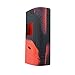 Smok Alien 220W Protective Gel Skin Case Cover Sleeve Wrap Fits 220 Watt Smoktech Alien 220 (Red/Black)