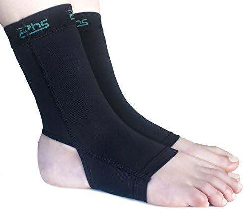 Primary Health Sports The Best Compression Copper Ankle Sleeve - Great for Running, Tennis, Weightlifting, Football, Baseball, &amp; Basketball - Click the Yellow Button to Protect your Ankle Joints now!
