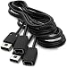 Ortz Extension Cable [2 Pack] for SNES/NES Classic Controller 3M/10ft Compatible With Nintendo SNES/NES Classic Mini Controller, Wii and Wii U
