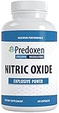 Predoxen Nitric Oxide -1340mg/Serving - L-Arginine + L-Citrulline for Maximum Performance - Male Enhancement for Explosive Size, Muscle Growth, and Strength - Perform Longer & Harder (1 Month Supply)