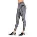 Women High Waist Yoga Pants with Phone Pocket Tummy Control Wrokout Running Tight 4 Way Stretch Yoga Capri Leggings