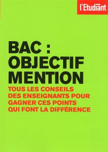 Bac, objectif mention