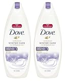 Dove Body Wash - Winter Care - 10x More Skin Natural Nourishment - Net Wt. 22 FL OZ (650 mL) Each - Pack of 2
