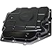 Evan-Fischer Transmission Oil Pan Steel Black 13-Bolt Hole compatible with 07-10 Chrysler 300 / Dodge Charger Dakota Ram 1500 42RLE Transmission
