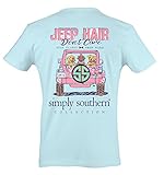 Simply Southern Jeep Hair Don't Care Short Sleeve T-shirt-bubbles-small