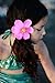 Butterfly Craze Hawaiian Hibiscus Flower Hair Clips for Luau Party Favor Hawaiian Party Decoration - 12 pcs