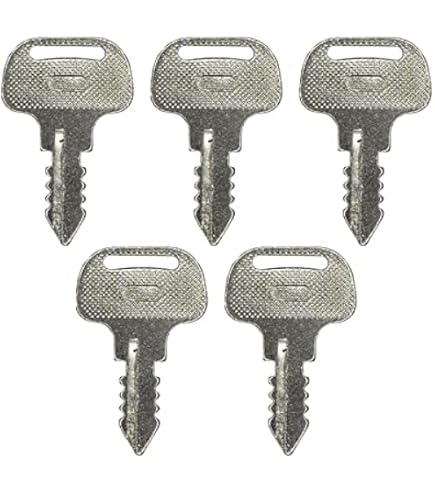 YQI 3er Set Ersatzschlüssel Für Kubota Traktor M-Serie & Generatoren – Passend Für M108SDTLDS, M5700DH, AV5500 Und Mehr YQI 3er Set Ersatzschlüssel Für Kubota Traktor M-Serie & Generatoren – Passend Für M108SDTLDS, M5700DH, AV5500 Und Mehr