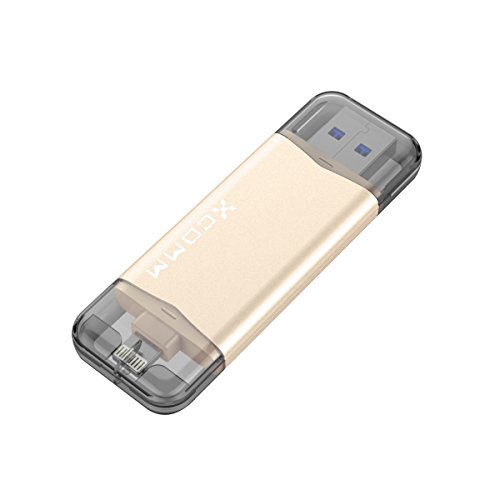 USB Flash Drives for iPhone 32GB 3.0 Memory Storage, Xcomm UData Lightning Flash Drive External Storage for iP