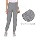 Guteer Women Winter Outdoor Quick Dry Hiking Camping Elastic Waist Pull on Sports Pants,Charcoal Grey,Mediumthumb 1