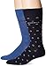 BOSS HUGO Men's 2p Rs Dot Us Cc Sockshosiery, navy, 7-13