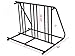 TMS® Hd Steel 1-6 Bikes Floor Mount Bicycle Park Storage Parking Rack Stand 2 3 4 5
