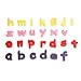 YingNeng 26 Lowercase Alphabet Shaped Sponge for Painting, Crafts, Ceramics, Children Craft Kids Letter Painting Toy Sponges Set Education