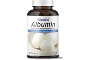 Nakarad LiveWell Albumin Protein from Egg White 120 Capsule