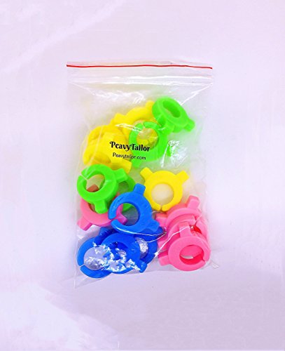 16 Pcs Bobbin Holders Clamps Clips Best Bobbin Buddies for Embroidery, Quilting and Sewing Thread PeavyTailor