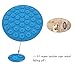 TESLUCK Dog Lick Pad, Dog Washing Distraction Device for Dogs Bathing Grooming, Silicone Dog Slow Feeder Puzzle Lick Mat with Super Suction, Shower Easy Just Spreading Peanut Butter, 2 Pack