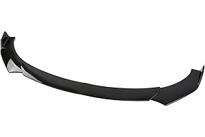 Universal Front Bumper Lip, Body Shovels Guard for Car, Increases Downforce, Stabilizes Car Body, Plastic, Easy Installation,