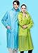 AIRCEE Lightweight Easy Carry Poncho Wind Hooded Jacket Raincoat (Blue)