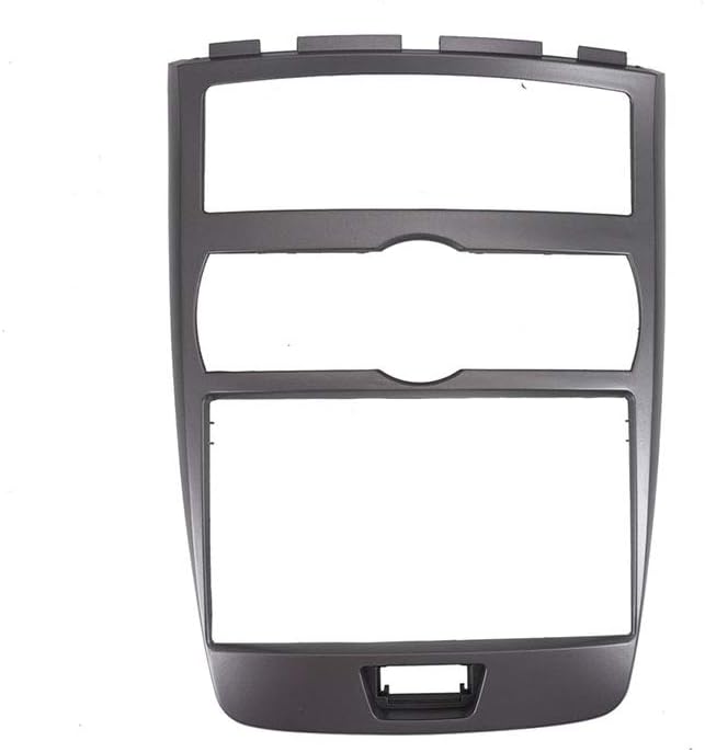 LLHAI Car 2 Din Fascia Frame Compatible With HYUNDAI Genesis Coupe 2009 2010 2011 2012 Rohens Coupe 2008 2009 2010 2011 2012 Car Head Unit Fascia Facia Installation Dash Kit