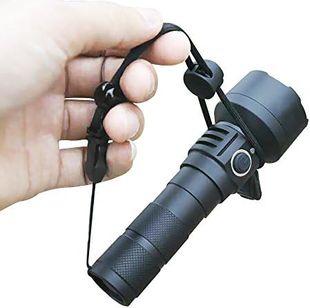 LED Flashlight IPX-6 Water Resistant Tactical Handheld Light Ultra Bright CREE T6 Torch with Rechargeable Battery, Best Tools for Hiking, Hunting, Fishing and Camping