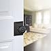 Schlage F10 GEO 716 ADD Georgian Door Knob with Addison Trim, Hall & Closet Passage Lock, Aged Bronze