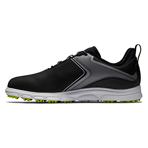 FootJoy Men's Superlites XP Golf Shoes, Black/Lime, 13 XW US Pricepulse