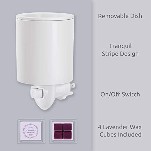Cocopin Plugin Wax Warmer, Electric Cube Melter for Scents and